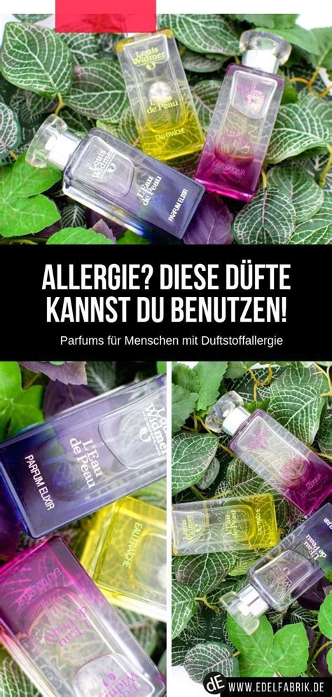 allergisch parfum